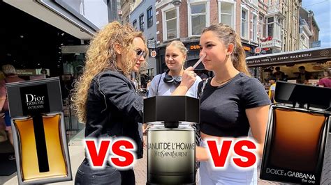 Women React to Dior Homme Intense, D&G The One and YSL 